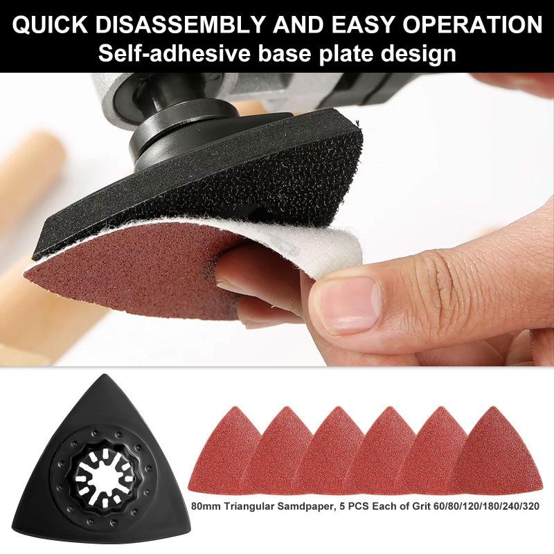 40-Piece Universal StarLock Oscillating Saw Blades for BOSCH, Fein, Makita