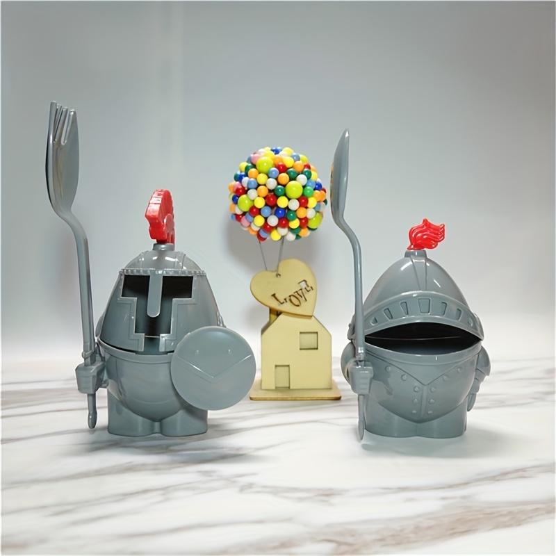 

Игрушка, 2 шт. Подставки для яиц, Украшение для кухни, Украшение для комнаты, Домашние декоративные украшения, Подставка для яиц, Подставка для яиц в форме солдатика, Забавные яичные солдатики серый