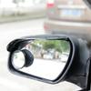 2Pcs Car Rear View Mirror Rain Shield Cover Mirror Rain Guard Carbon Fiber Style