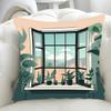 Car Living Room Sofa Cushion Cover Simple Couple Character Scene Pillow Cover Luxury Home Decoration Pillow Cover