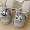 MayHom Tom and Jerry Room Sizes Slippers, Indoor/Summer Shoes, Comfortable, Cool, Breathable, Non-Slip, Non-Slip, Open-Front, Cute, Character,