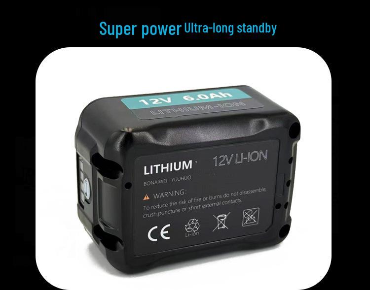 Compatible Lithium Battery Charger for Makita 10.8-12V Tools: Models BL1012, BL1021 (DC10WD)