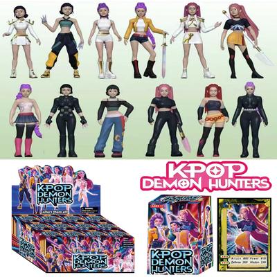 Anime Kpop Demon Hunters Figure Model Toy Cartoon Gaming Peripherals Desk Decoration Collection Figures Model Toy For Kid Gift