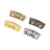 48 ks korálků na vlasové dredy 4 barvy Vintage Alloy vlasový korálek na vousy pro zaplétání vlasů DIY šperky