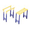 1/12 Puppenhaus Park Fitnessgeräte Modell Puppenhaus Simulation Sportszene Ornament Mikro Szene Bau Requisiten Rollenspielzeug