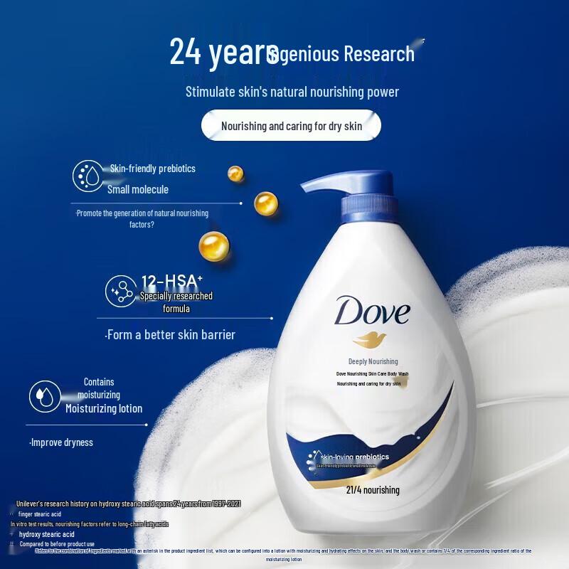 DOVE Deeply Nourishing Moisturizing Beauty Shower Milk Set