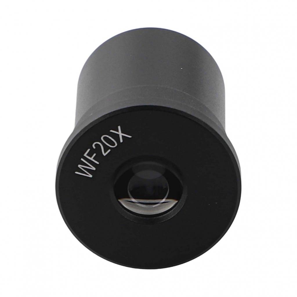 23 2mm Biologisches Mikroskop Okular Weitwinkel 5X 25X für Laborgebrauch