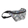Adidas Originals Artificial Leather Fanny Pack Regular Women's Dazzling Color Silver Adidas GE5452