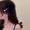 Wedding Gifts Photo Props Feather Hair Clip Korean Style Hairpin Female Barrettes Hair Accessories