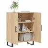 Cabinet, Sonoma Oak, 69.5X34X90 Cm, Wood-Based Material