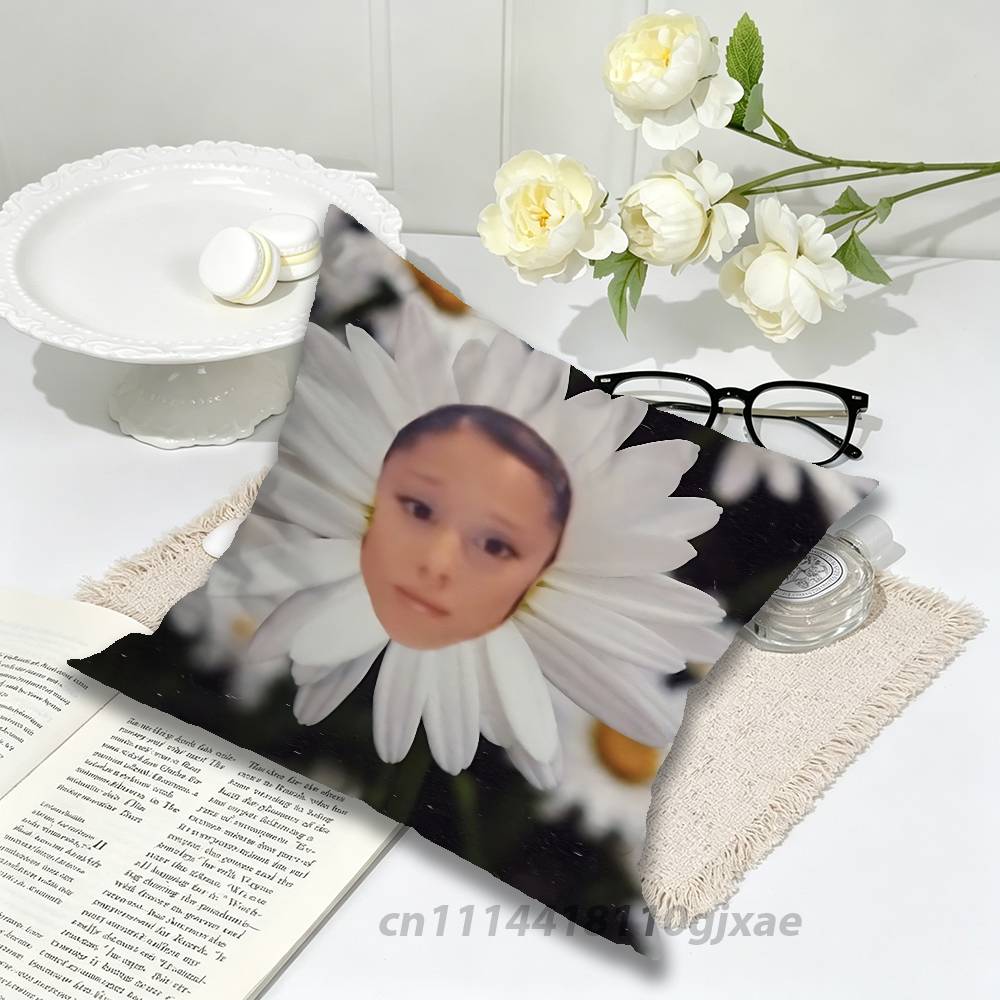 For Singer AAriana Petal GGrande Pillow Case For Home Bedroom Car Office Decoration Living Room Sofa Cushion Cover Suitable