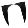 Rear Window Side Spoiler Sturdy Durable Bright Black Easy To Install Rear Spoiler Reducing Wind Resistance for Focus