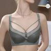 Underwear Women's Adjustable Bra Top Support Sexy Thin Bra No Steel Rim Large Bra