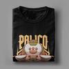 Camiseta para Hombre Hunter Wilds Palico Compañero Camiseta de Juego Algodón Merch Informal Manga Corta Cuello Redondo Camisetas Camiseta de Regalo de Cumpleaños