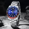 NIBOSI Luxury Mens Watches Stainless Steel Date Military Fashion Luminous Waterproof Quartz Wristwatches