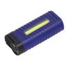 Outdoor Flashlight with Pen Clip LED COB Dual Light Source Flashlight USB Charging Work Lamp