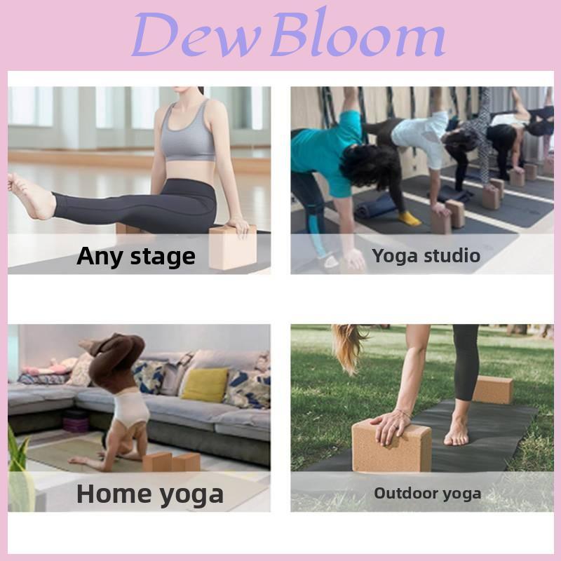 Yoga Brick Cork Highdensity Support For Adult Yoga And Fitness Practice