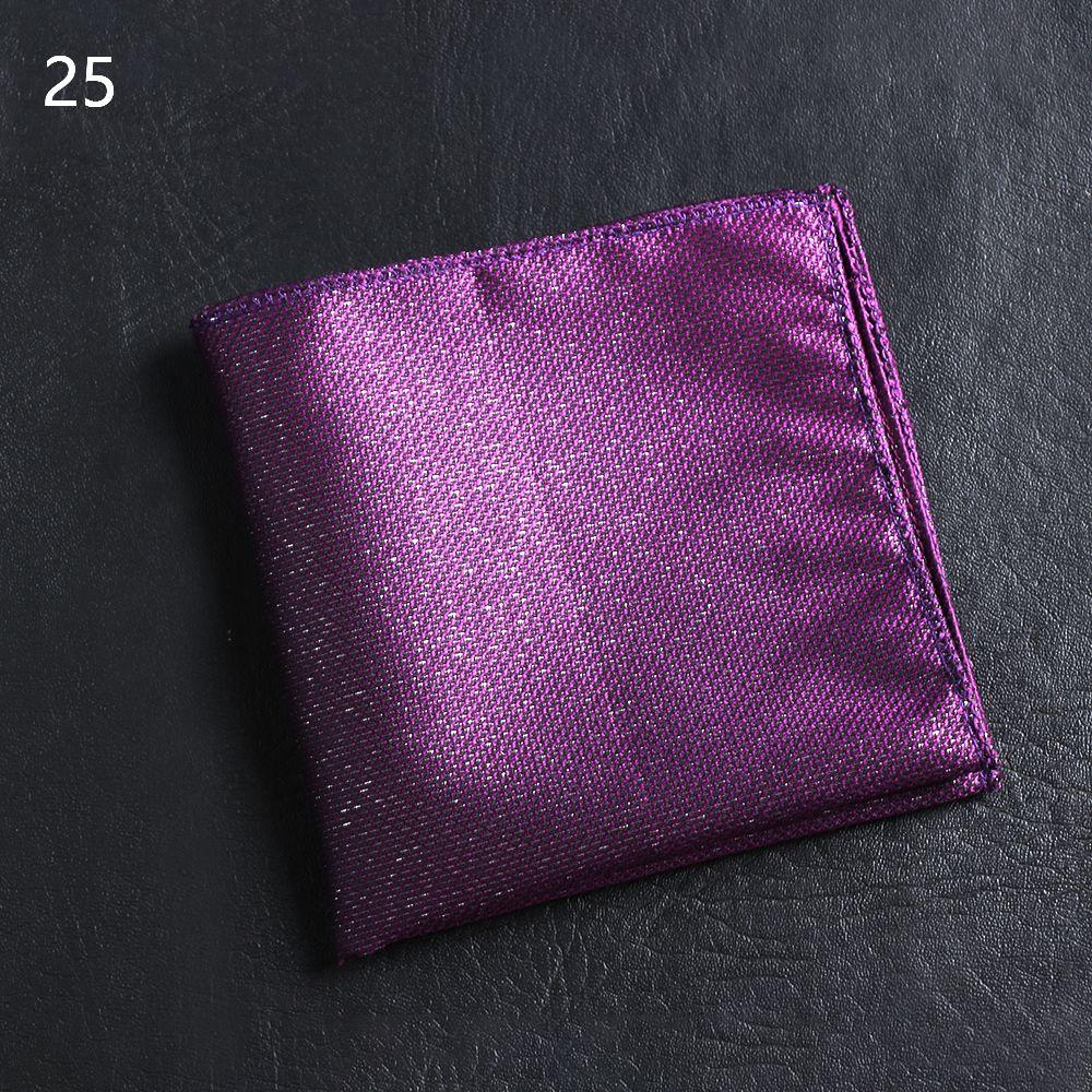 Fashion Paisley Pocket square embroidery Hankies Chest Towel Men handkerchief