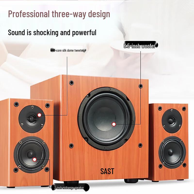 SA-6606 Multimedia Bluetooth Home KTV Speaker System with Subwoofer