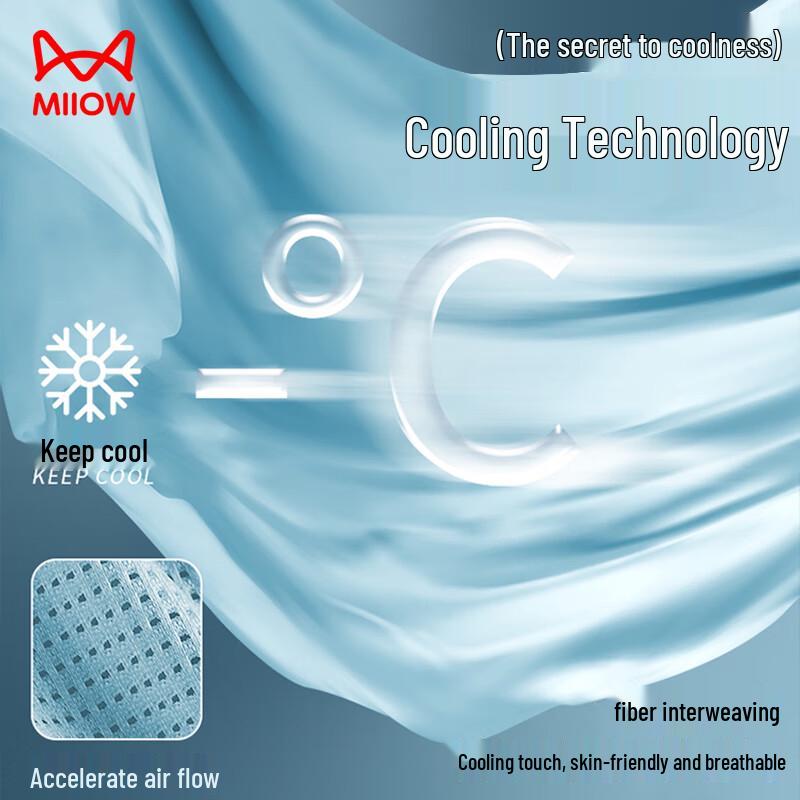 Miiow Men's 7A Antibacterial Ice Silk Mesh Quick-Dry Boxer Briefs 3-Pack