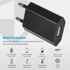 1/5Pcs Universal EU Plug Travel Mini USB Wall Charger 5V/1A Power Adapter Mobile Phone Charging for IPhone Samsung Xiaomi