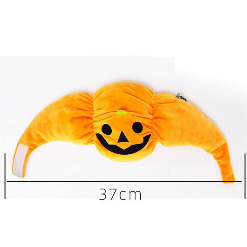 

Шляпа для домашнего животного на Хэллоуин, забавная шляпа с тыквой, милый костюм для домашнего животного, индивидуальный милый головной убор, головной убор для собаки и кошки 37-42cm