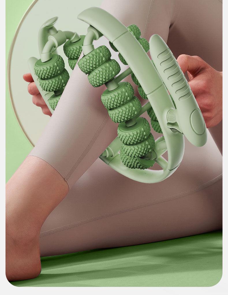 26-Wheel Calf and Leg Slimming Massager Roller