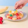 6Pcs Bento Vegetable Crockery Cute Mini Toddler Children Fruit Forks Toothpicks
