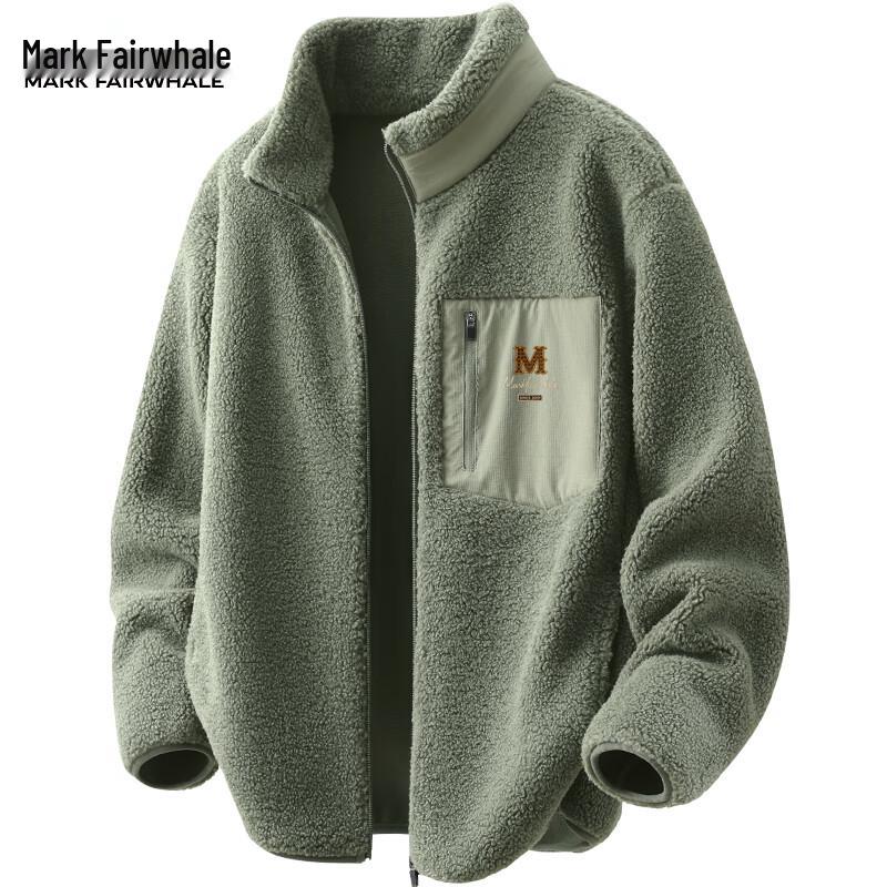 Mark Fairwhale Men's 2025 Fall/Winter Thickened Fleece Jacket