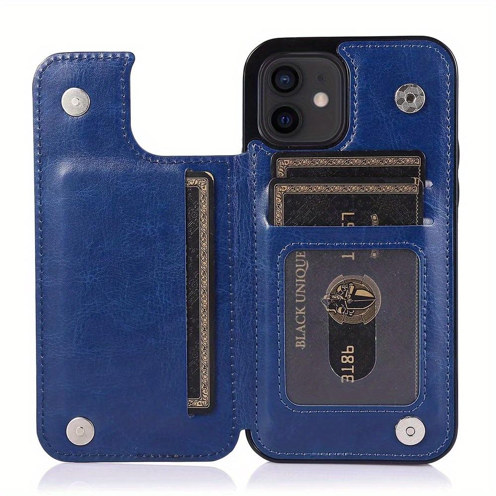 Leather Wallet Case For IPhone 14/13/12/11/Pro Max/Mini/XR/X/XS Max/8/7/6S/6 Plus/SE2/SE3/2022/2020 - Card Holder & Flip Back Cover