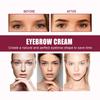 2pcs Lightweight  Smooth Foundation Moisturizer + Eyebrow Pencil Makeup Set Natural and Long-Lasting Color