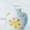Antique Blue and White Chinese Porcelain Vase - European & American Handicraft for Flower Arrangements