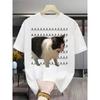 Men's Fashion 3D Printed Men's T-Shirt Round Neck Short Sleeve Trendy Street Wear