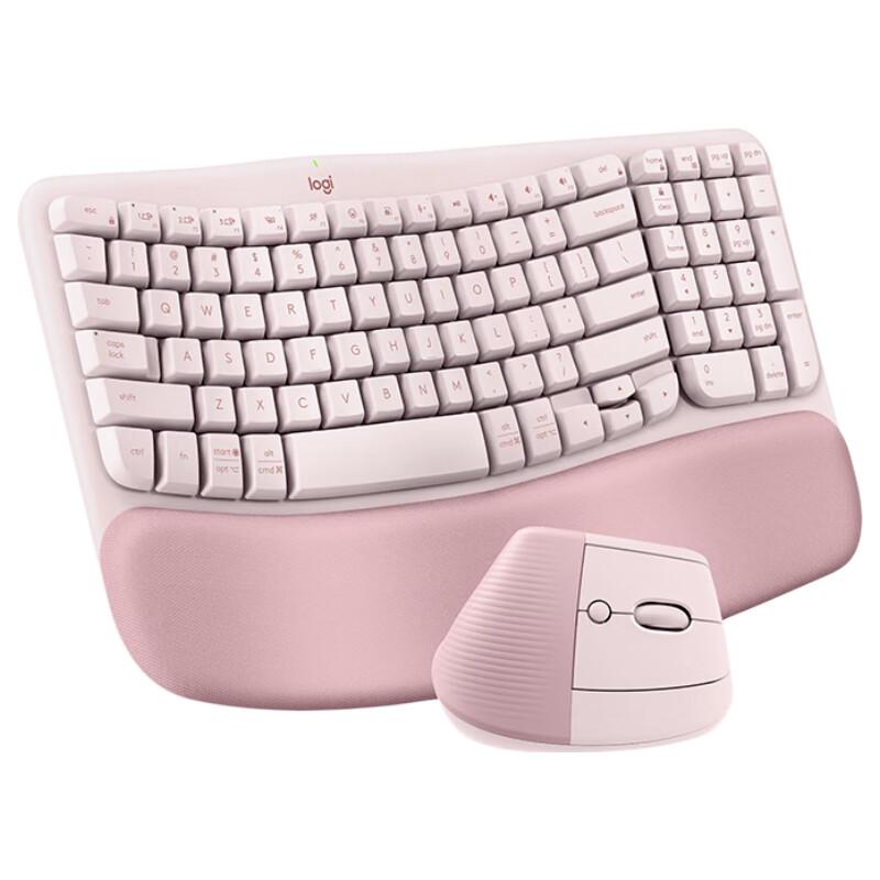 Logitech Wave Combo Bezvadu Ergonomiskās Tastatūras