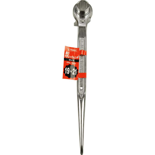 E-Value Double-Ended Ratchet Wrench, Long, 19 X 21mm, ERL-1921