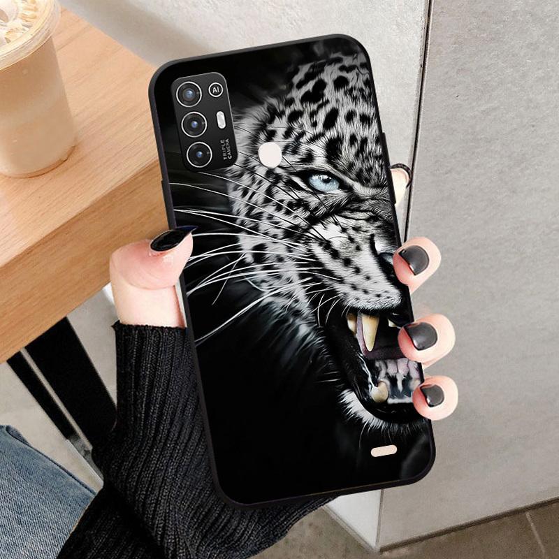 Soft Case For ZTE Blade A52 Shockproof Protective Back Cover For ZTE Blade A52 Fashion Painted TPU Silicone Phone Case Cover