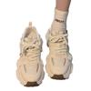 Platform Shoes Children's Autumn New Small Lightweight Casual Shoes Versatile Mesh Breathable Dad Shoes