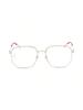 Gucci GG0396O-002 Luxury Geometric Metal Eyeglass Frames