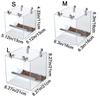 Hanging Acrylic Bird Feeder Spill-proof Cup Parrot Parakeet Tray Bird Automatic Feeder  Cockatiels