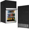 Outdoor Use Upright Freezer Cover Water Resistant Oxford Fabric Protectors Fits 56x58x86cm Compacts Refrigerators Dustproof