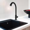 Single Lever Cold Water Tap for Kitchen Made of Plastic Steel Material
