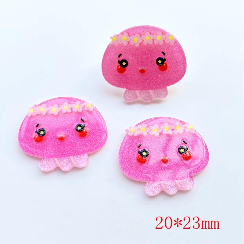 30pcs Kawaii Resin Mini Ocean Series Flat Back Cabochon Crafts Clothing DIY Scrapbooking Accessories G70