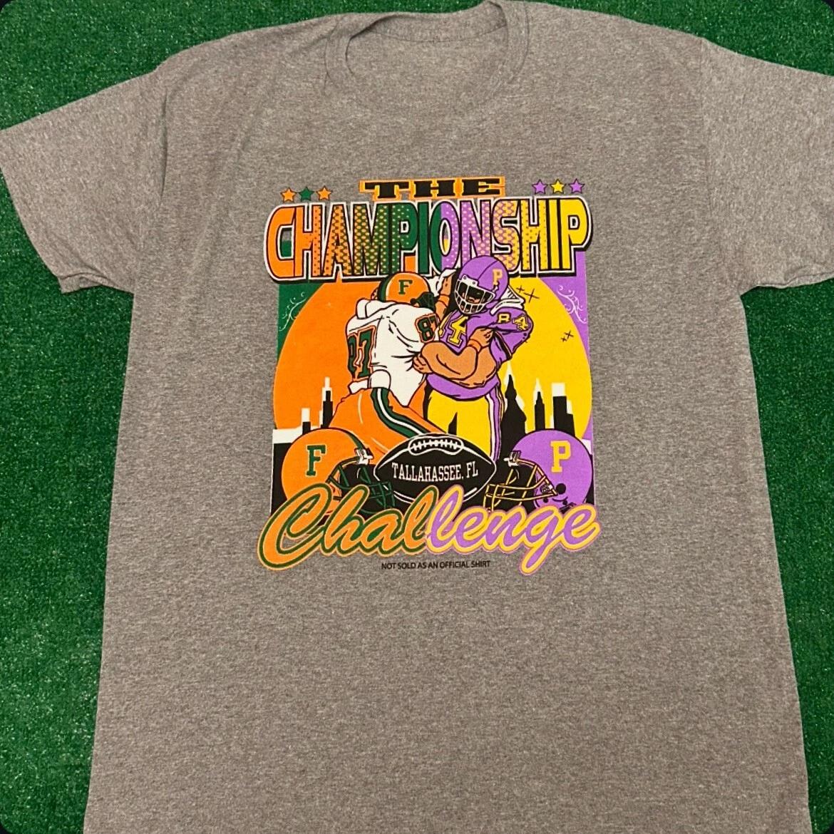 

Vintage Y2K FAMU Rattlers Football HBCU Championship We Outside VTG Shirt Size M XL
