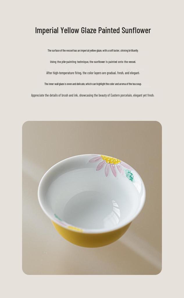 Guanlan Ceramic Kung Fu Tea Tasting Cup - Personal Master Cup