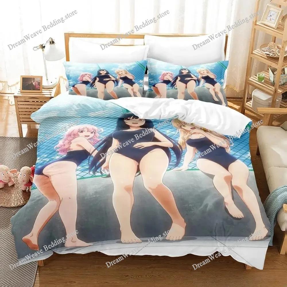 My Life As Inukai-san’s Dog Cartoon Poster Sheets Quilt Covers Bedding Dormitory Sheets Bedding Set Soft Warm Bedding Set963963