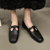 Fashion 2025 New Fashion Women Loafers Ballet Dance Shoes Slip on Cross Strap   Flat Low Heels Autumn Spring Dress