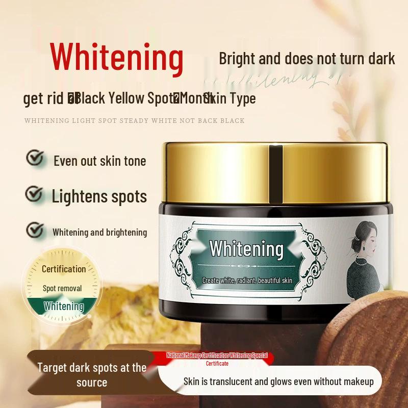 

Perimei Whitening & Freckle Cream with Niacinamide: Lightens Spots, Chloasma, Sunspots, and Hydrates with 377 Formula.