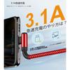 USB Type C Cable L Shape [Set of 2 3m] Sweguard USB-C to USB-A Cable [PD&QC3.0 Compatible 3.1A Fast Charging] Type C Charging Cable iPhone 16 15 Pro M