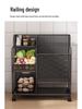 Multi-functional Kitchen Storage Rack: Multi-layer Basket for Fruits, Vegetables, Onions, Ginger, and Garlic
