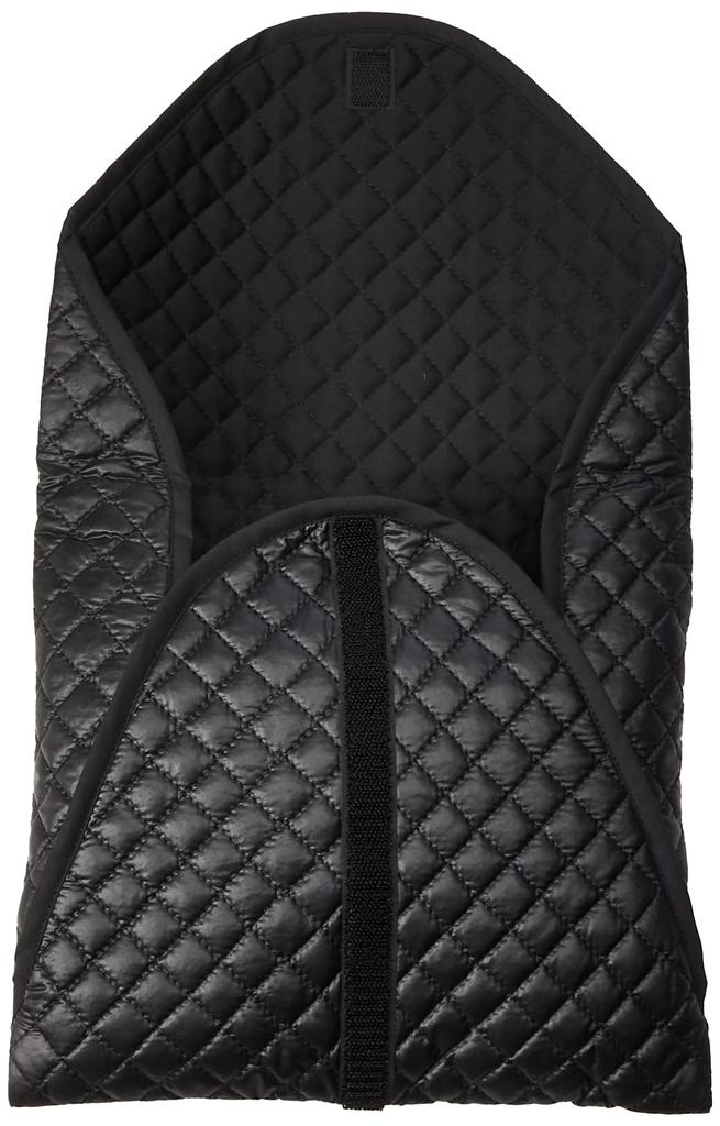 Etsumi Camera Case Quilted Case 2 L Black with Velcro Made in Japan VE-5303